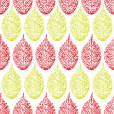 Autumn leaves seamless pattern floral background N10