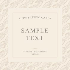 Invitation card N21