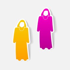 realistic design element muslim N10