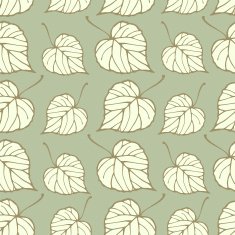 Seamless pattern with falling leaves N3