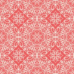 Seamless pattern with ethnic lace ornament N2