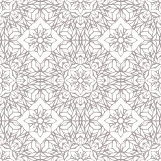 Seamless pattern with ethnic lace ornament N3