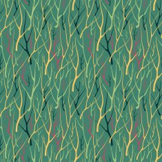 Seamless pattern with branches N2
