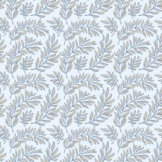 Seamless pattern decorative branches N5