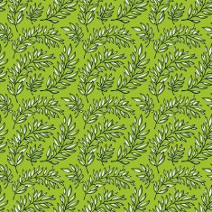 Seamless pattern decorative branches N6