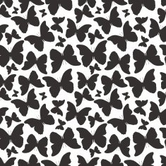 seamless pattern with butterflies N11