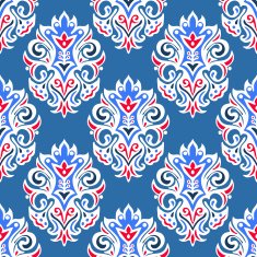 damask seamless vector floral