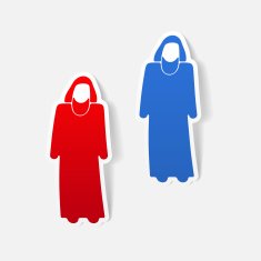 realistic design element muslim N13