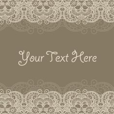 Vector lace ornament background N3