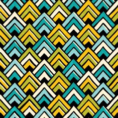 Hand drawn seamless colorful pattern N2