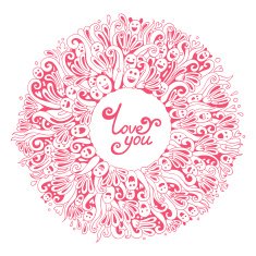 Valentine greeting card N4