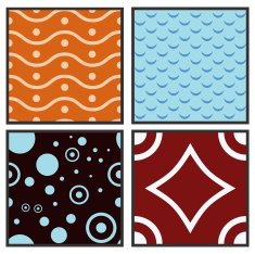 Abstract seamless pattern N447