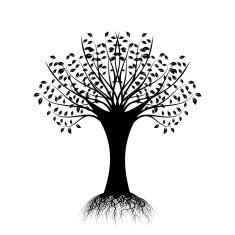 Art Tree Silhouette N6