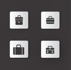 Bags 4 style vector