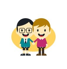 adorable gay cartoon character N3