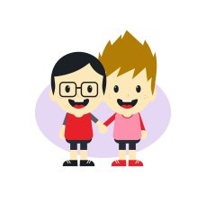 adorable gay cartoon character N4