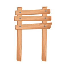 wooden label N4