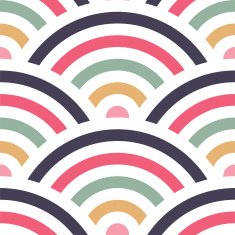 Vector seamless fishscale pattern