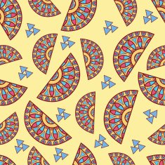 Ethnic seamless pattern N43