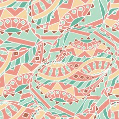 Ethnic seamless pattern N45