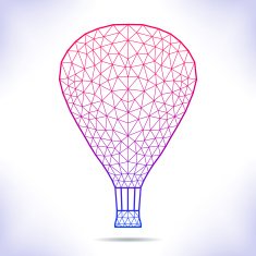 Geometric air ballon