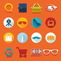 Set of Fashion Icons N29