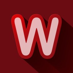 Volume icons alphabet W N3