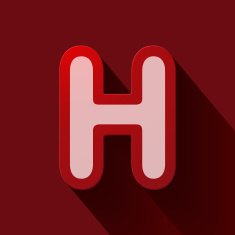 Volume icons alphabet H N2