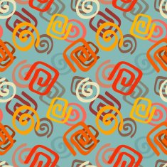 Abstract geometric seamless pattern N25