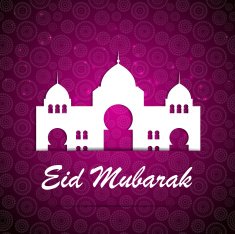 Background for Muslim Community Festival Vector Illustration N48
