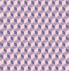 Retro pattern of geometric shapes N10