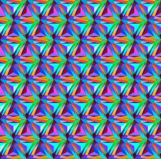 seamless background with geometric patterns of triangular gems