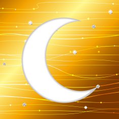 Moon Background for Muslim Community Festival Vector Illustratio N22