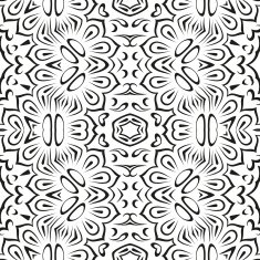Abstract seamless floral background N11