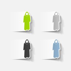 realistic design element muslim N35