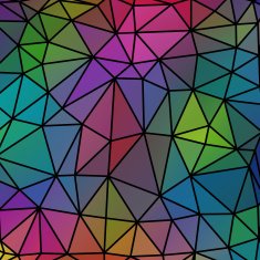 Colorful mosaic banner N8