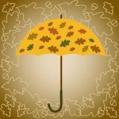 Umbrella autumn N2