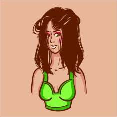 Sexy fashion girl
