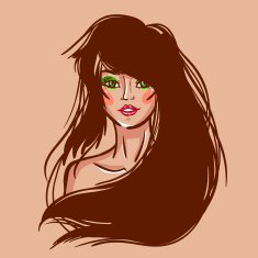 Sexy fashion girl N15