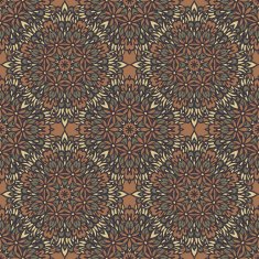 Arabesque seamless pattern N9