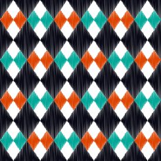 seamless geometric rhombus pattern