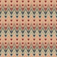 Seamless zigzag pattern with circles