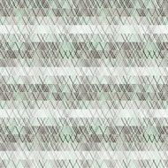 Seamless pattern with strips of curves lines