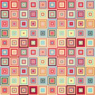Seamless geometric pattern of squares