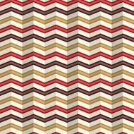 Zigzag pattern with a rippled effect