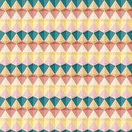 Seamless geometric pattern with triangles