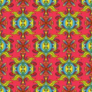 Seamless pattern vector ornament