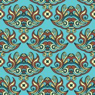 Damask seamless vector pattern N3