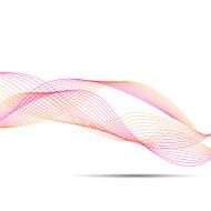 Abstract lines design element with background