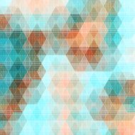 Vector pattern of geometric shapes background Colorful mosaic banner N9